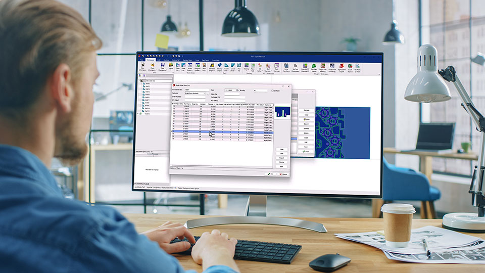 SigmaNest’s new Task List feature reduces programming times by displaying multiple jobs at once for faster output and easy control.