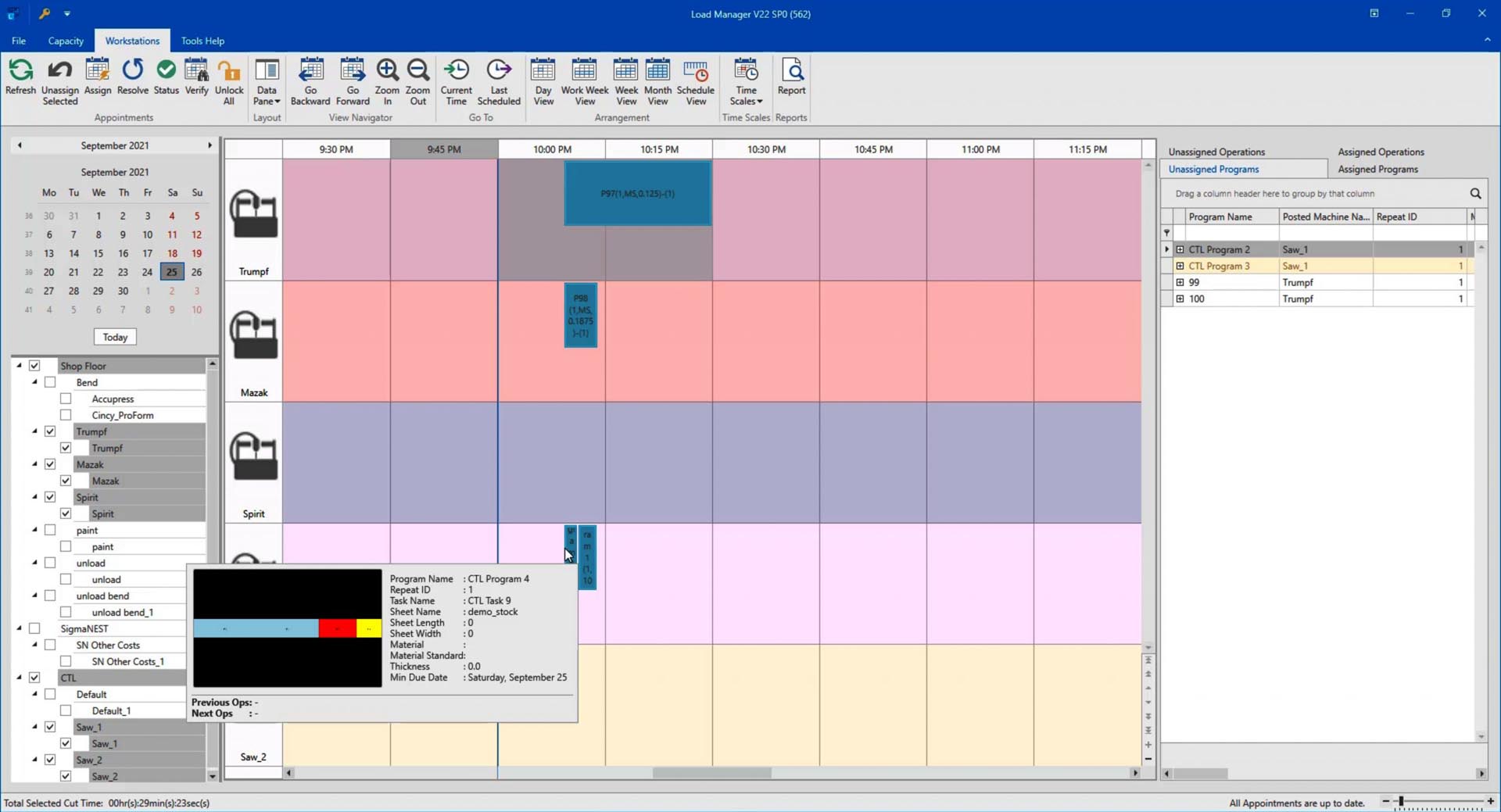 Integration with quoting and scheduling programs adds accuracy for high-volume shops.