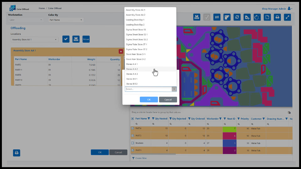 Real-time feedback and inventory control