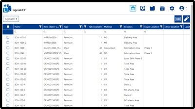 Easy access to logistics with barcode control