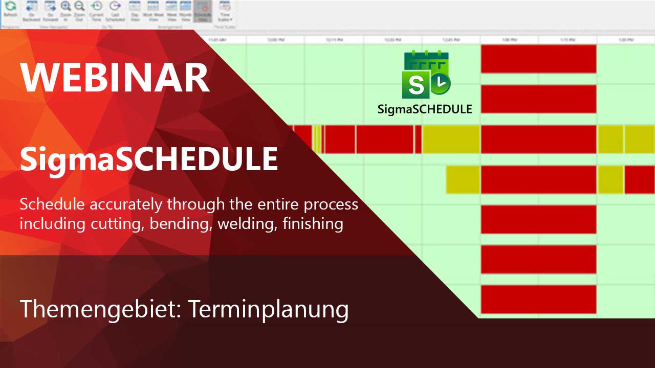 SigmaSCHEDULE - Arbeitsaufträge flexibel und dynamisch terminieren