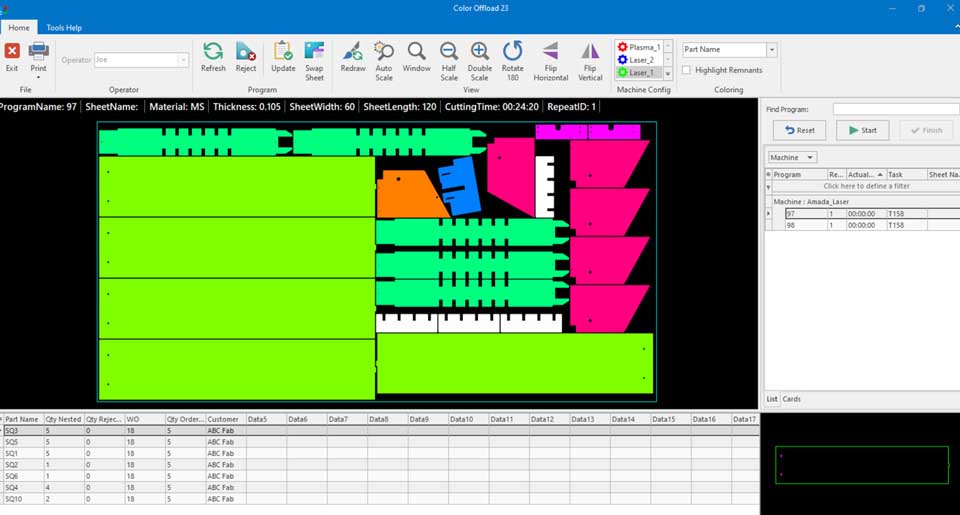 Color Offload - Lights Out Processing